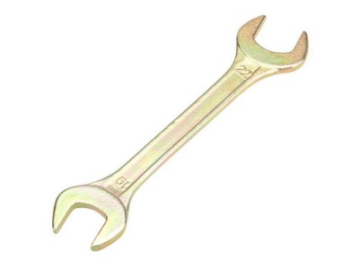 Ключ рожковый 19*22мм Rexant, желтый цинк, 12-5831-2