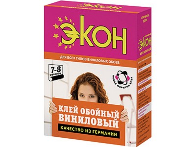 Клей обойный ЭКОН виниловый, 200г, 1312333   *24