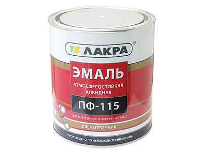 ЭМАЛЬ ЛАКРА ПФ-115 Ярко-зел 2,8кг *6  ДО 04.27.