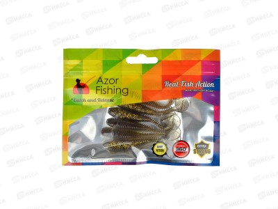 Приманка AZOR FISHING мягкая Виброхвост 3,0 6шт 145-087 г