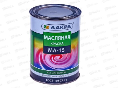 Краска Лакра МА-15 серый 0,9кг *10