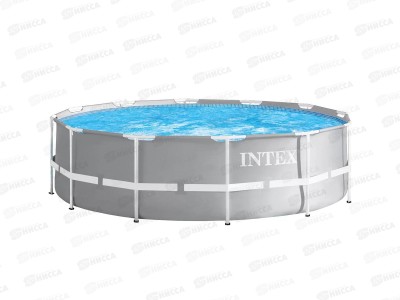 Бассейн 26706 (305*99см) каркасный, с фильтром Prism Frame INTEX