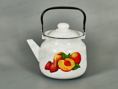 Чайник 3,5л с рисунком 01-2713/4 Персики