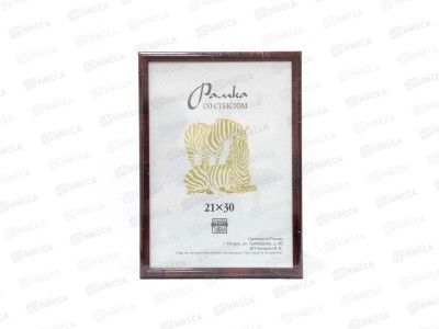 Фоторамка пластиковая 21*30 узкий багет, 502 *25