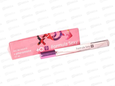 Formula Sexy №09 с феромонами, туалетная вода 17мл женская 54 М
