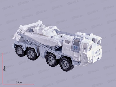 Машина Военный тягач &quotАрктика&quot с кунгом 287   *4