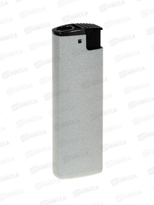 Зажигалка Flameclub P-03 TURBO SILVER многоразовая 10302 *50