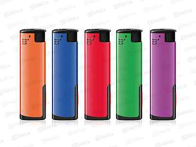 Зажигалка Flameclub P-03 LED COLOR CHE GUEVARA многоразовая 10311, с фонариком *50