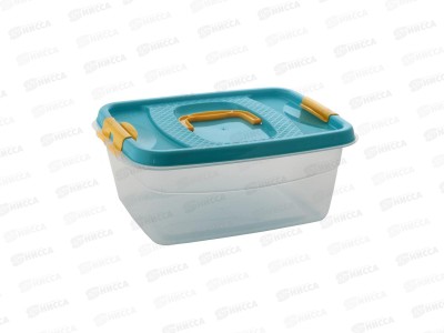 Контейнер для пищевых продуктов 10л голубой *12  ИНТ