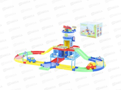 Аэропорт &quotPlay City&quot с дорогой в коробке 40404 *2