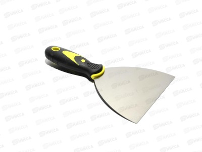 Шпатель с прорезиненной ручкой 5&quot 125мм (012720)  Ж