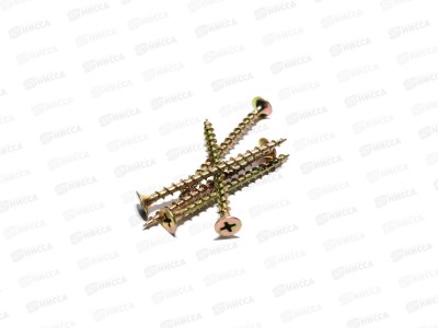 Саморез ГОСКРЕП ШСГД ZY(желтый цинк) 3,5*51 (100штук) в контейнере  *20