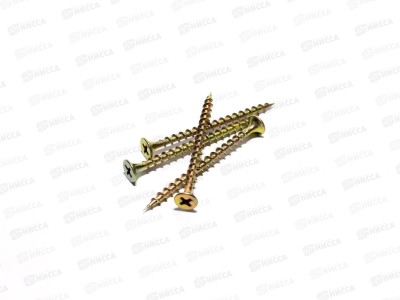 Саморез ГОСКРЕП ШСГД ZY(желтый цинк) 3,5*55 (80штук) в контейнере   *20