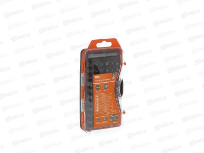 Набор бит №4, 66 бит: SL, PH, PZ, HEX, TORX, SQ,  удлинитель, сталь CR-V, в пласт. держ.«Алмаз» TDM, 0104