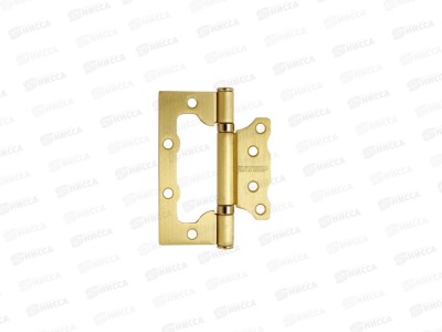Петля накладная Аллюр 100*75 2BB SBP латунь блистер  *25 046