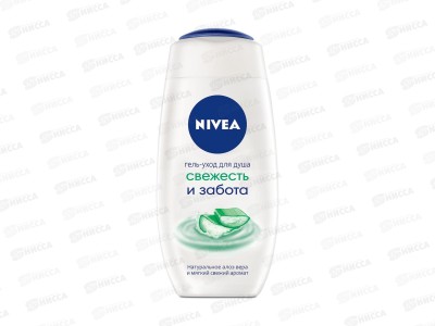 НИВЕЯ душ-гель 250мл Свежий и забота 84573 *12