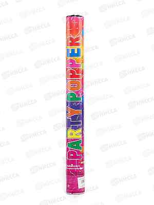Хлопушка пневматическая Y-3 &quotPARTY POPPER&quot 50см (045975)  Ж
