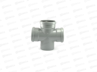 Крестовина канализационная DN110х110х110