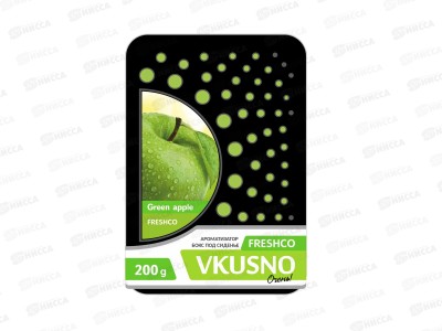 Ароматизатор под сиденье бокс &quotFreshco Vkusno&quot Яблоко