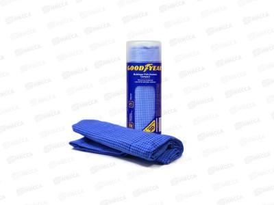 Замша синтетическая с тиснением в тубе Goodyear компакт 43*32см, GY000001  *12
