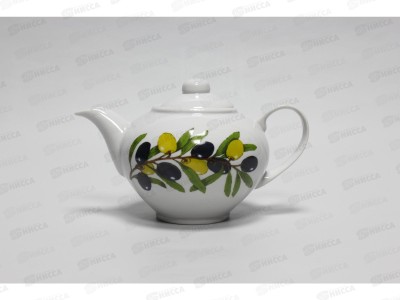 Чайник 800см3 Удачный Оливки 083682*12