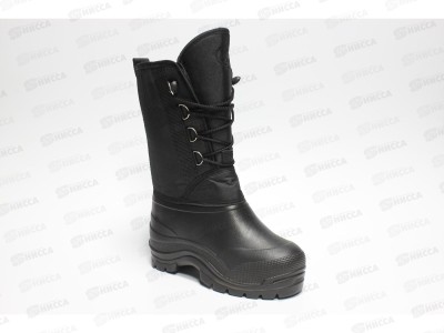 Сапоги мужские на шнурках Черный М14 р.45