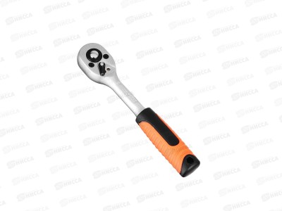 Ключ трещоточный 1/4&quot ЕРМАК 736-135 г