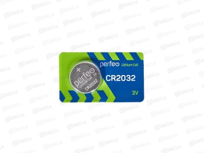 Батарейки Perfeo CR2032 5BL Lithium Cell *5/100/600