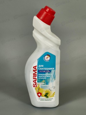 Сарма средство для сантехники гель Лимон 750г *18
