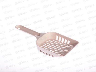 Совок для кошачьего туалета бежевый М8195 *20