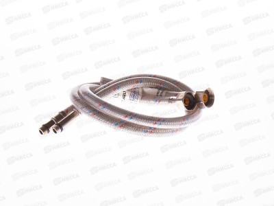 Подводка для смесителя сталь/ПВХ 1/2&quot*М10* 60см пара, M10 60 см
