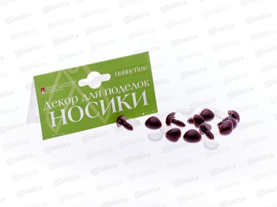 Декор элементы Альт НОСИКИ треугольные,коричневые,2-781/12*10