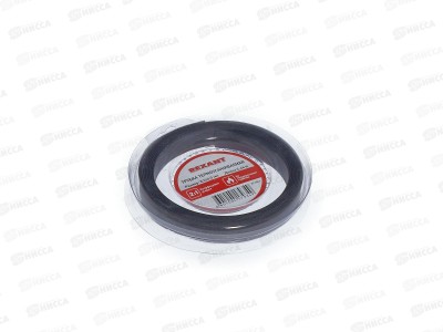Трубка термоусаживаемая 8,0/4,0мм черная, ролик 2,44м REXANT, 29-0046