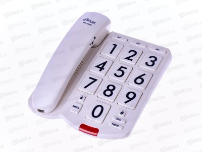 Телефон Ritmix RT-520 ivory крупные кнопки