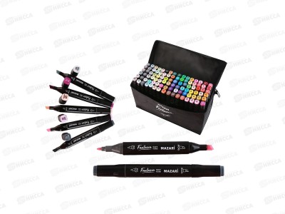 Маркеры MAZARI FANTASIA,для скетчинга,96цветов, M-6074-96 *12/240
