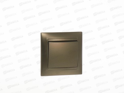 Выключатель TDM 1 клавиша открытая установка 10А бронза &quotЛама&quot, 0701 *10