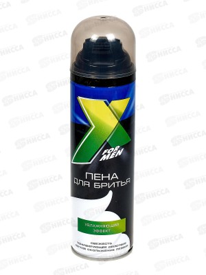 X Style пена для бритья с Д-пантенолом (увлажняющий) 225мл *12