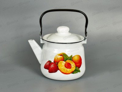 Чайник 2,5л с рисунком 01-2711/4 Персики *4