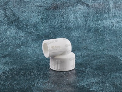 Угольник PP-R комбинированный с внутренней резьбой DN20*1/2&quot пп/г Aqualink, 03548 *10/140