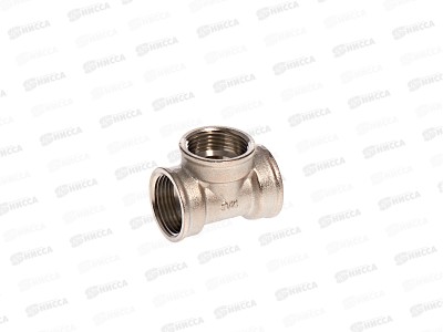 Тройник 3/4*3/4*3/4 гайка/гайка/гайка Aqualink, 02569 *10/70