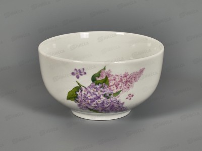 Пиала фарфор 584 330см3 Сирень 1С0863 *12/*20