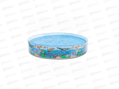 Бассейн 58472 (244х46см) коралловый риф INTEX  *4