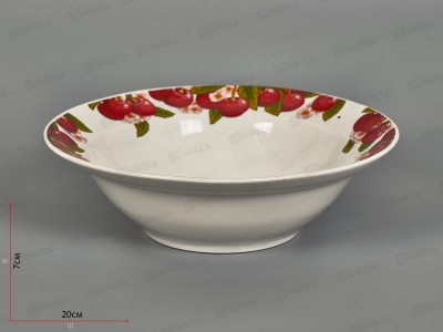 Миска 500см3 Вишня бортовая *12  088772