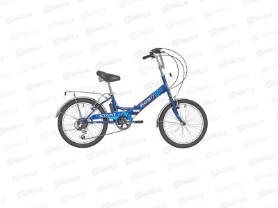 Велосипед 20&quot 6ск RUSH HOUR START110 С-brake ST синий рама 13&quot, 283937