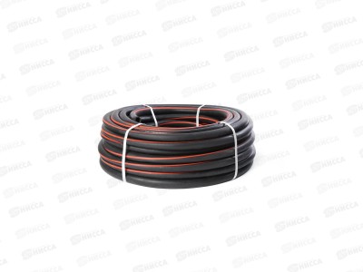 Шланг поливочный Color line  16мм  25м, резиновый, армированный, (внешний-черный, внутренний-цветной)