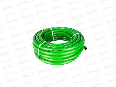 Шланг поливочный АкваLine  1/2&quot  25м, резиновый, стенка 2мм