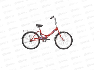 Велосипед 24&quot 1ск RUSH HOUR START 120 C-brake ST красный рама 15&quot, 280558