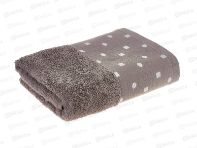 Полотенце махровое 50*90 +/-2см 430гр Шарм 05-119 пепельный