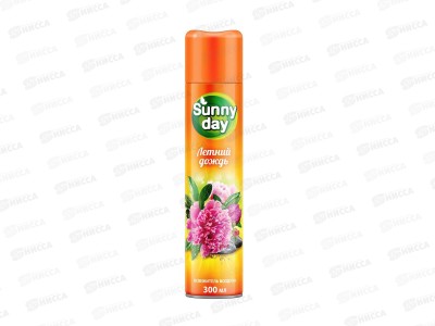 Sunny Day освежитель воздуха 300см3 Летний Дождь 02554
