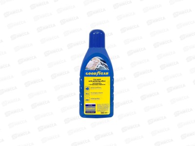 Автошампунь с полирующим эффектом Goodyear GY000800, 500мл *12